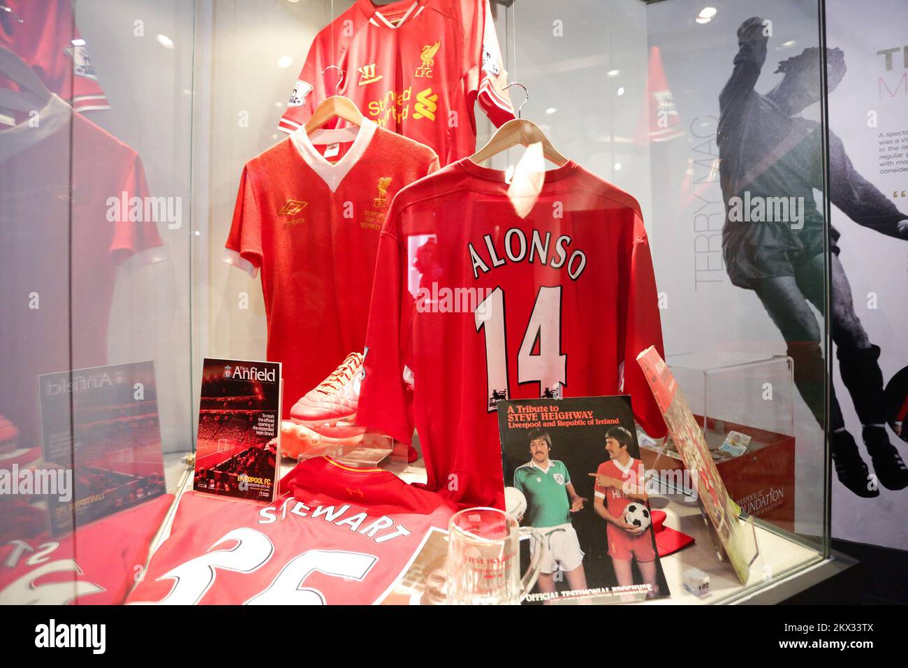 15.10.2017., Anfield Stadium, Liverpool, Inghilterra - The Liverpool FC Story, il museo interattivo del club. Foto: Luka Stanzl/PIXSELL Foto Stock