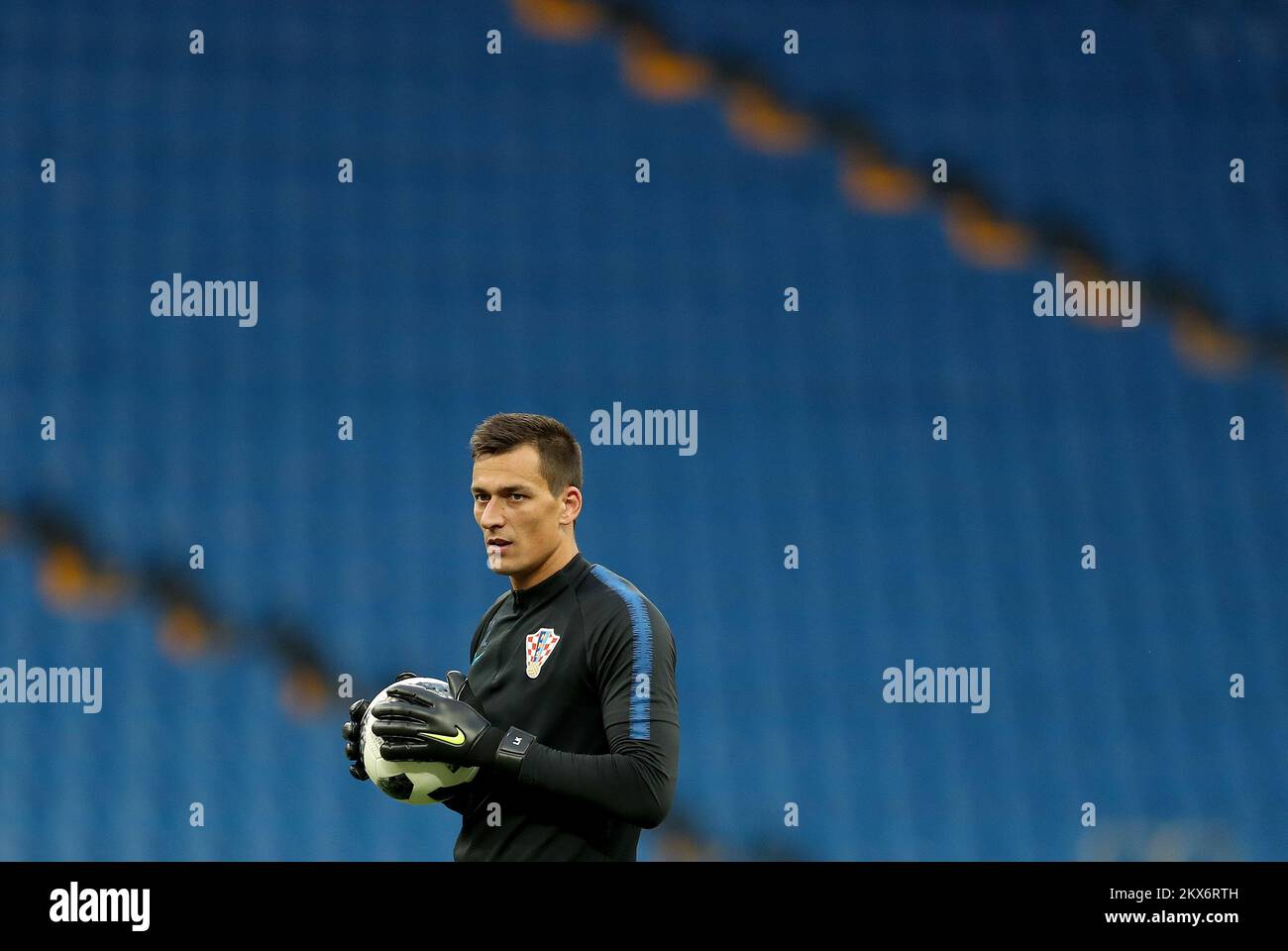 25.06.2018., Rostov-on-Don, Russia - Coppa del mondo FIFA 2018 Russia. Formazione della nazionale croata di calcio allo stadio Rostov Arena. Lovre Kalinic. Foto: Igor Kralj/PIXSELL Foto Stock