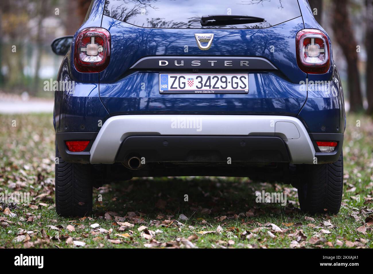 14.11.2018., Zagabria, Croazia - Auto Dacia Duster 1,2 TCI. Foto: Igor soban/PIXSELL Foto Stock