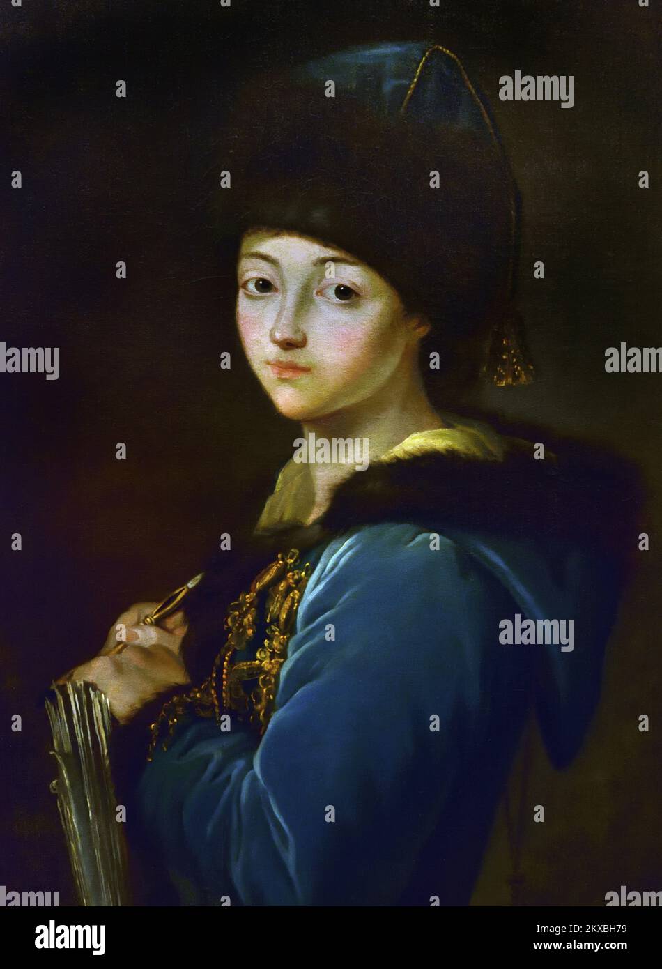 Jeune Fille russe - giovane donna russa, Jean.Baptiste Leprince (1783-1805), Francia, francese, Foto Stock