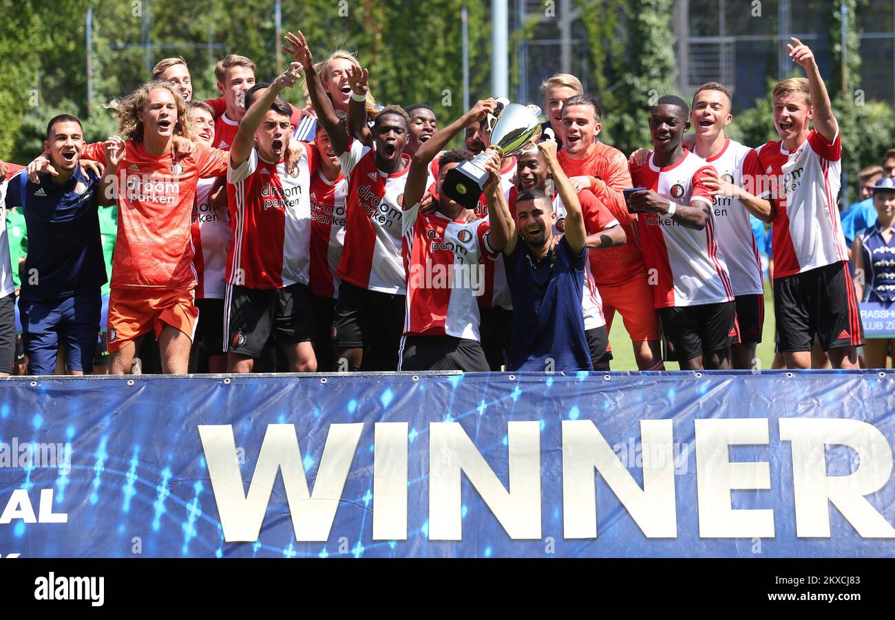 11.08.2019., Zagabria, Croazia - l'edizione 17th del torneo Internazionale Memorial Mladen Ramljak (U19). 1st Place Feyenoord. Foto: Marko Prpic/PIXSELL Foto Stock