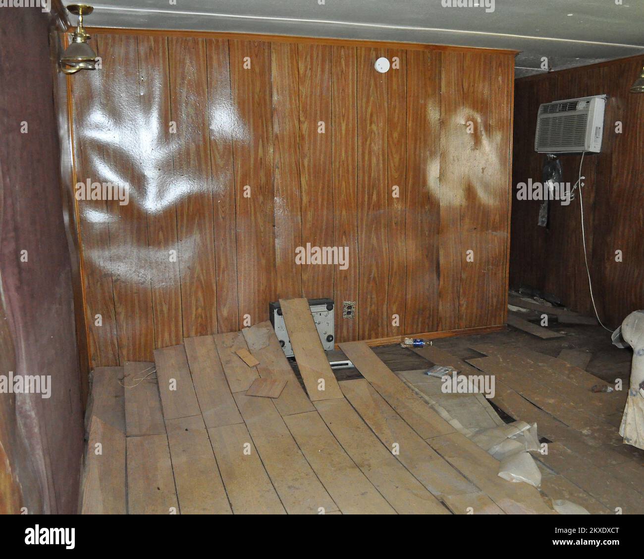 Deterioramento in corso. Tennessee gravi tempeste, tornado, venti in linea retta, e inondazioni. Fotografie relative a disastri e programmi, attività e funzionari di gestione delle emergenze Foto Stock