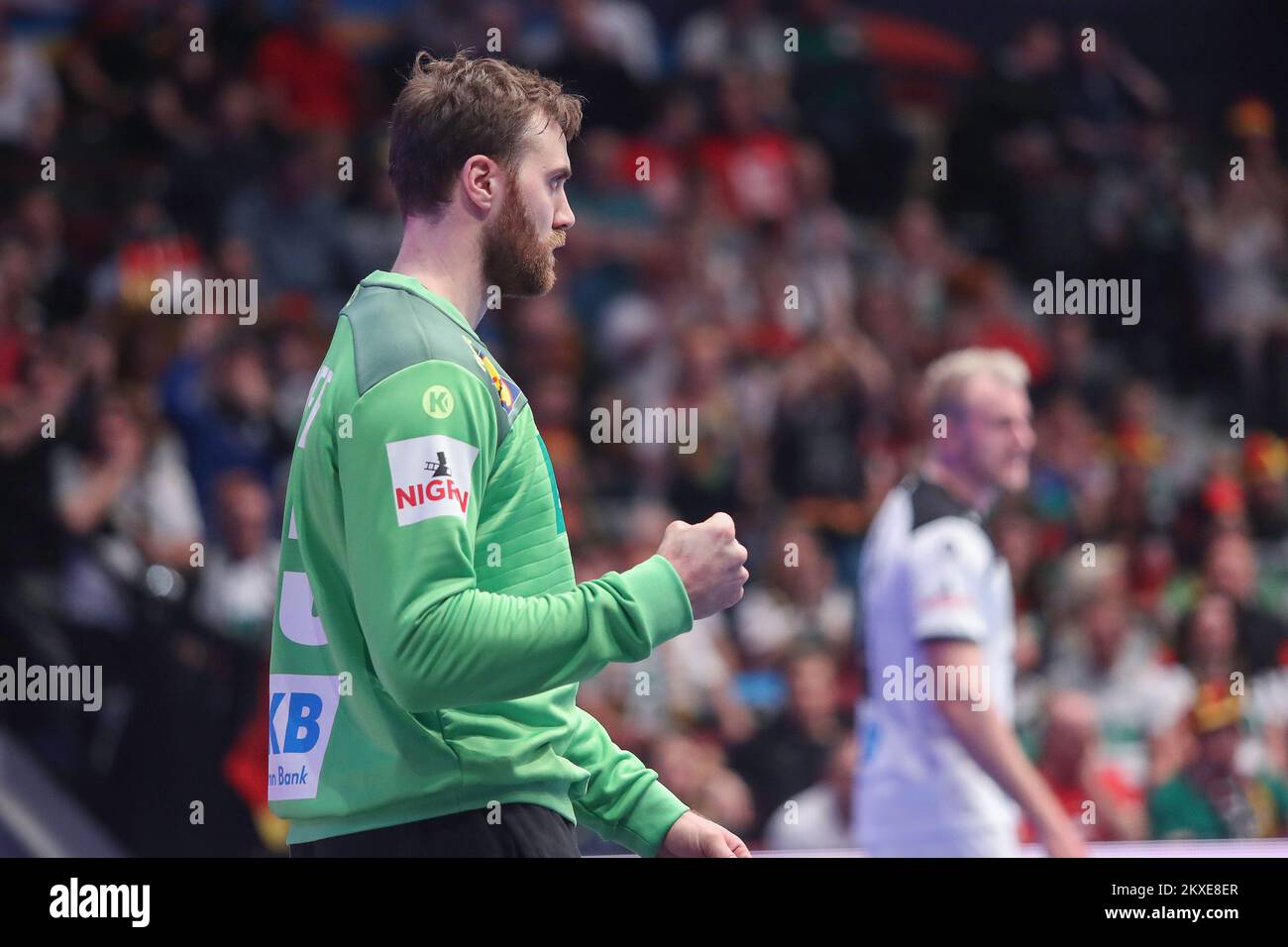 16.01.2020., Wiener Stadthalle, Vienna, Ausrtia - uomini EHF Euro 2020, Main Round, gruppo 1, 1st turno, Bielorussia - Germania. Andreas Wolff Foto: Luka Stanzl/PIXSELL Foto Stock