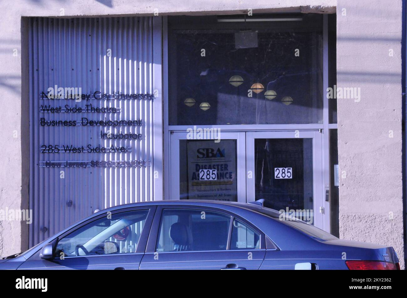 Business Recovery Center di SBA. New Jersey Hurricane Sandy. Fotografie relative a disastri e programmi, attività e funzionari di gestione delle emergenze Foto Stock