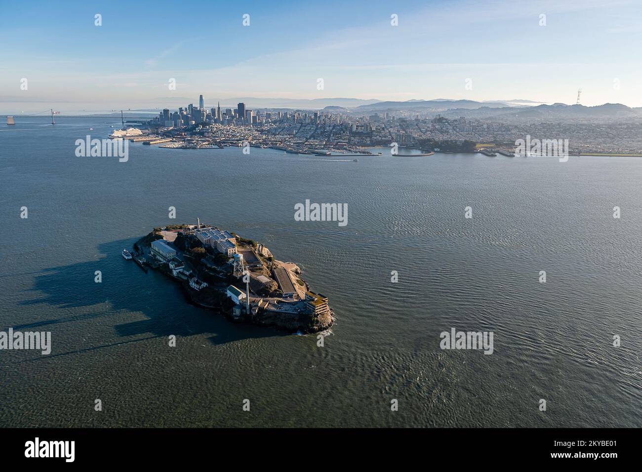 Fotografia aerea di San Francisco Foto Stock