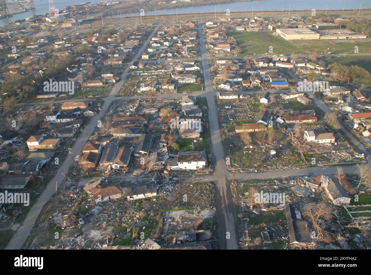 Uragano Katrina Foto Stock