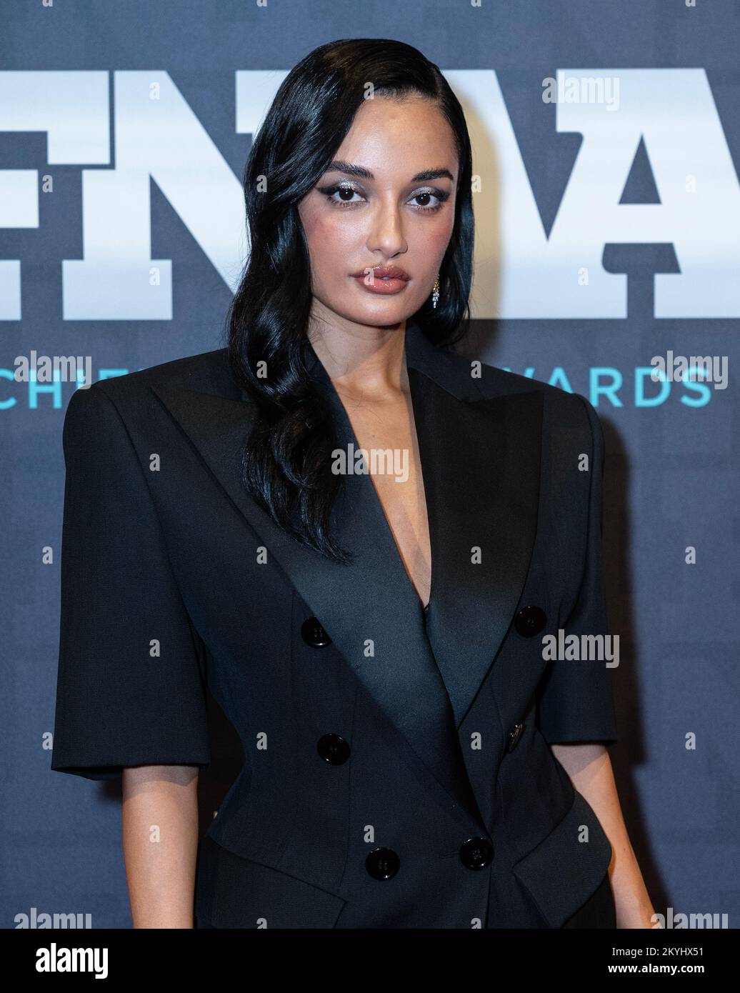 New York, Stati Uniti. 30th Nov 2022. Amina Muaddi partecipa ai Footwear News Achievement Awards 2022 a Cipriani South Street (Foto di Lev Radin/Pacific Press) Credit: Pacific Press Media Production Corp./Alamy Live News Foto Stock