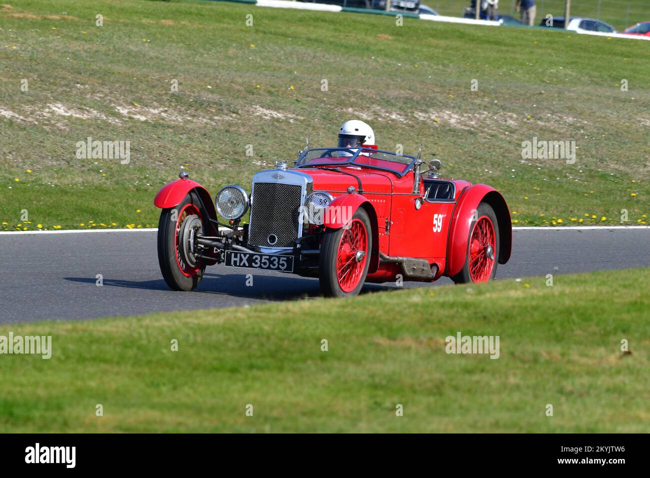 Charles Pither, Frazer Nash Ulster, Frazer Nash/GN Race, quindici minuti di gare vicine, con vetture che risalgono dai primi anni '1920s alla metà degli anni '1930s, molti Foto Stock