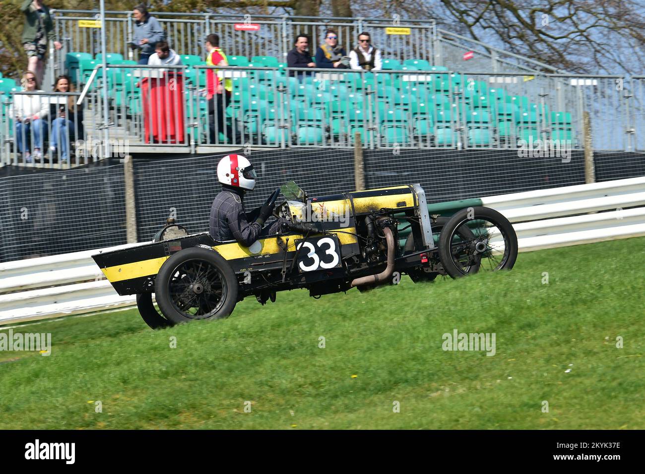 Mark Walker, GN Thunderbug, Frazer Nash/GN Race, quindici minuti di corse ravvicinate, con vetture che risalgono dai primi anni '1920s alla metà degli anni '1930s, molte con ch Foto Stock