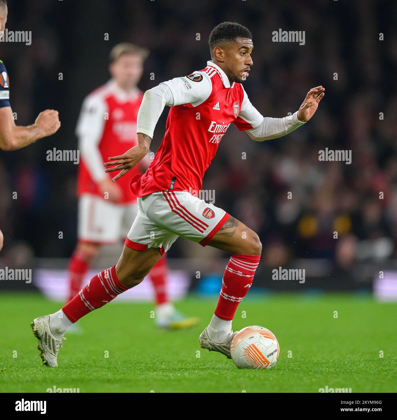 03 Nov 2022 - Arsenal / FC Zurich - UEFA Europa League - Gruppo A - Emirates Stadium Reiss Nelson dell'Arsenal durante la partita contro il FC Zurich immagine : Mark Pain / Alamy Foto Stock