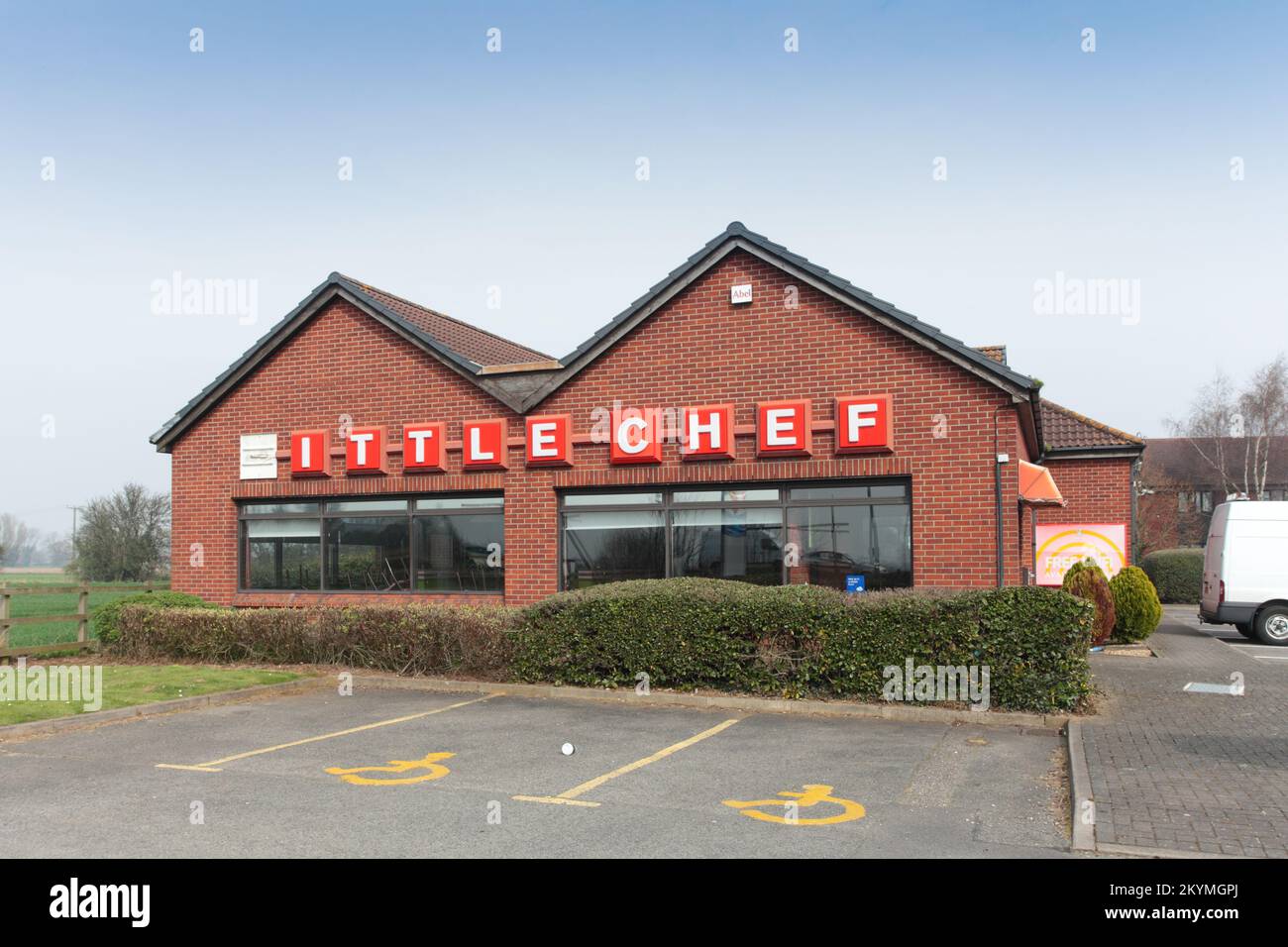 Travelodge & Little Chef, A17 Wisbech Road, Long Sutton, Nr Kings Lynn, PE12 9AG Foto Stock
