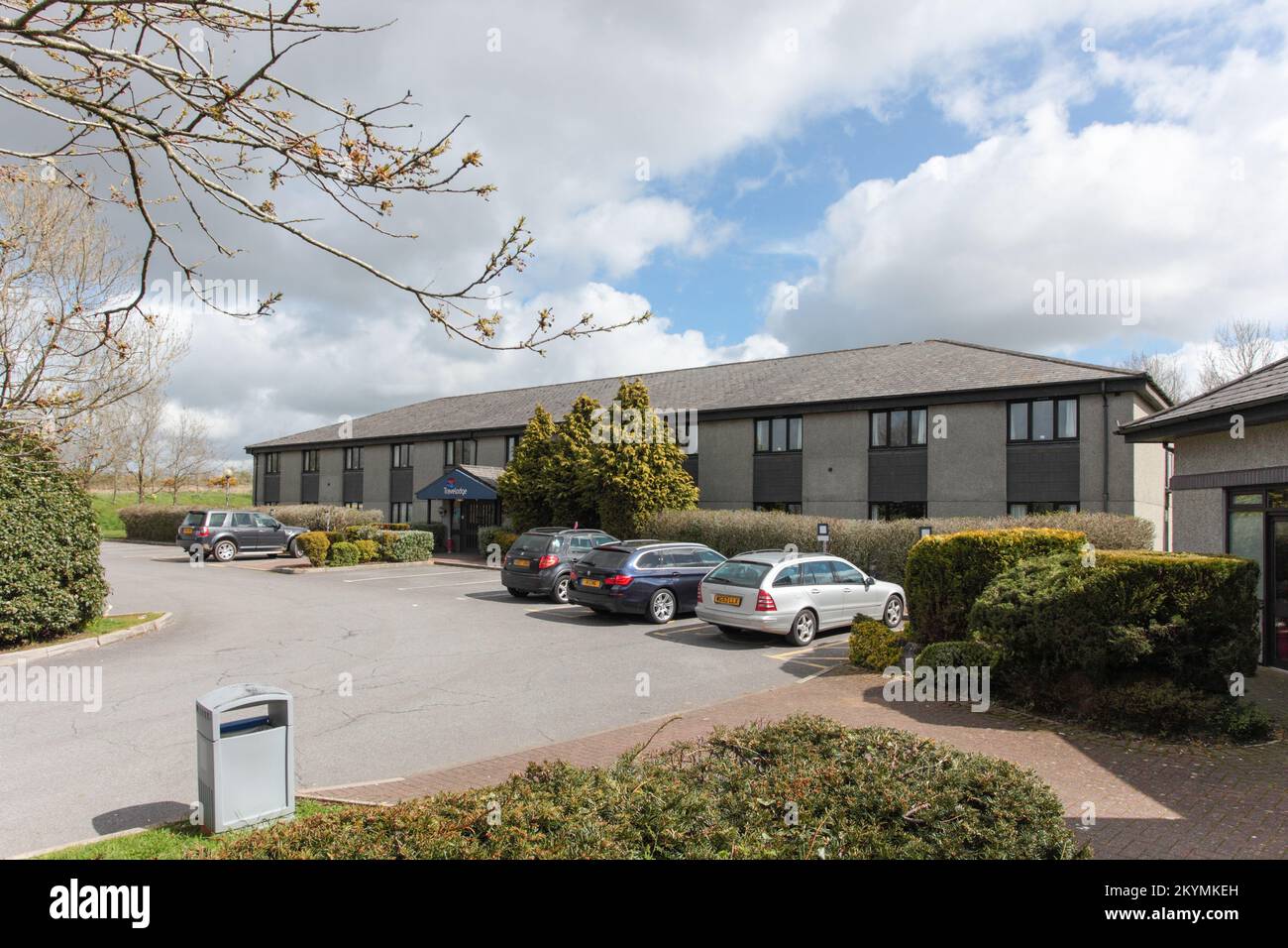 Travelodge & Little Chef, A30 Whiddon Down, Merrymeet Junction, Exeter Road, EX20 2QT Foto Stock