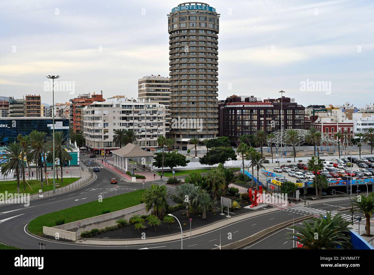 Edifici, AC Hotel e dintorni, Las Palmas, Gran Canaria Foto Stock