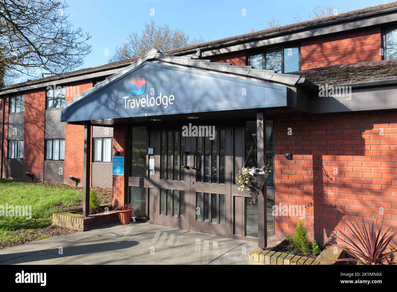 Travelodge Macclesfield Adlington, A523 London Road, South Adlington, Macclesfield, SK10 4NG Foto Stock