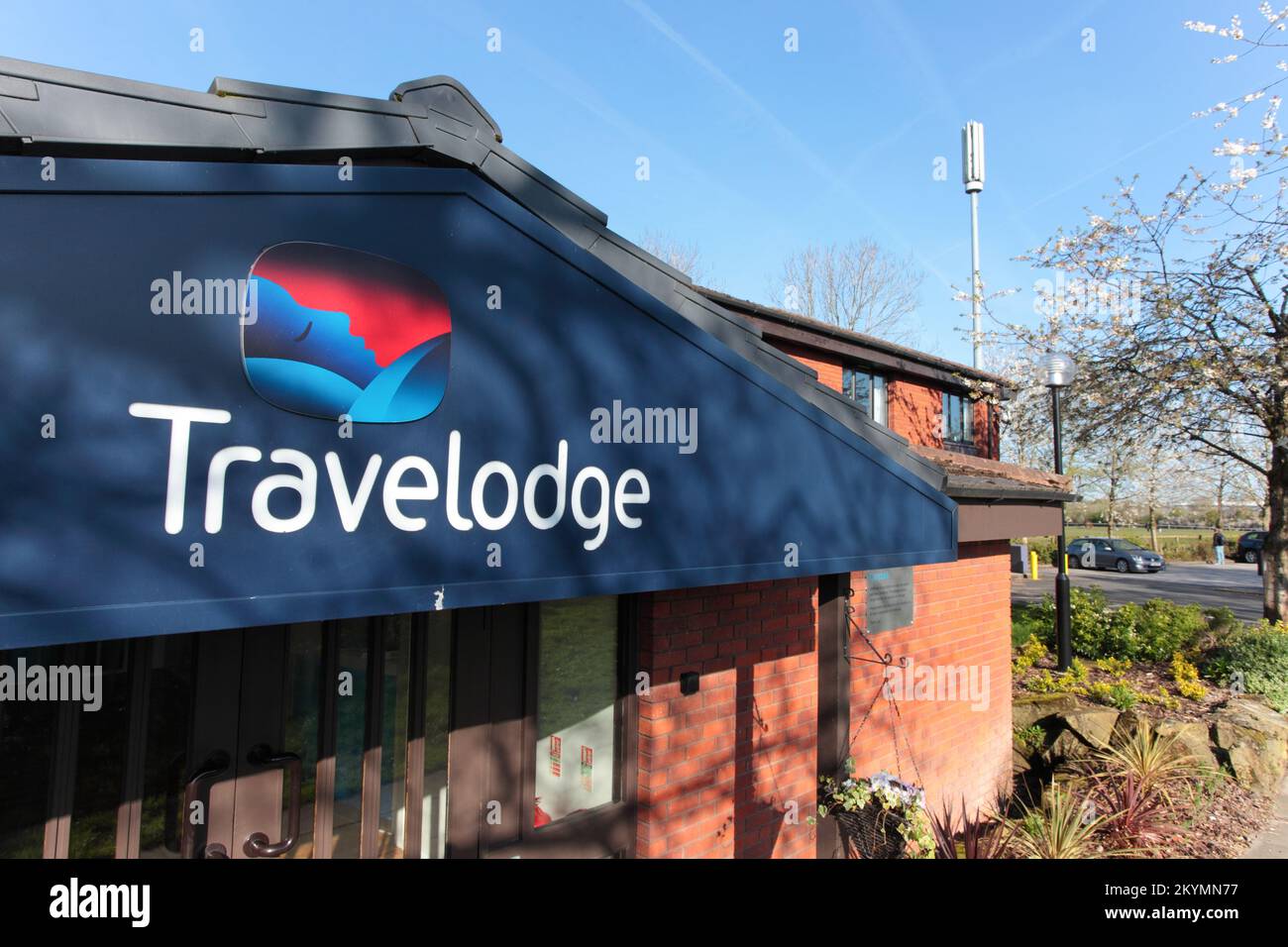 Travelodge Macclesfield Adlington, A523 London Road, South Adlington, Macclesfield, SK10 4NG Foto Stock