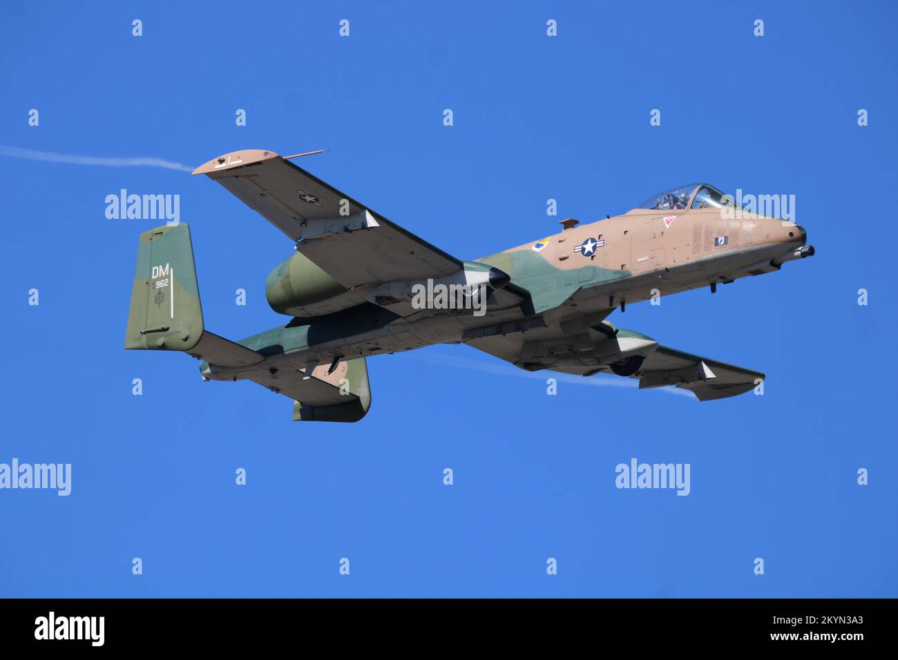 Dimostrazione di volo a-10 Thunderbolt II Foto Stock