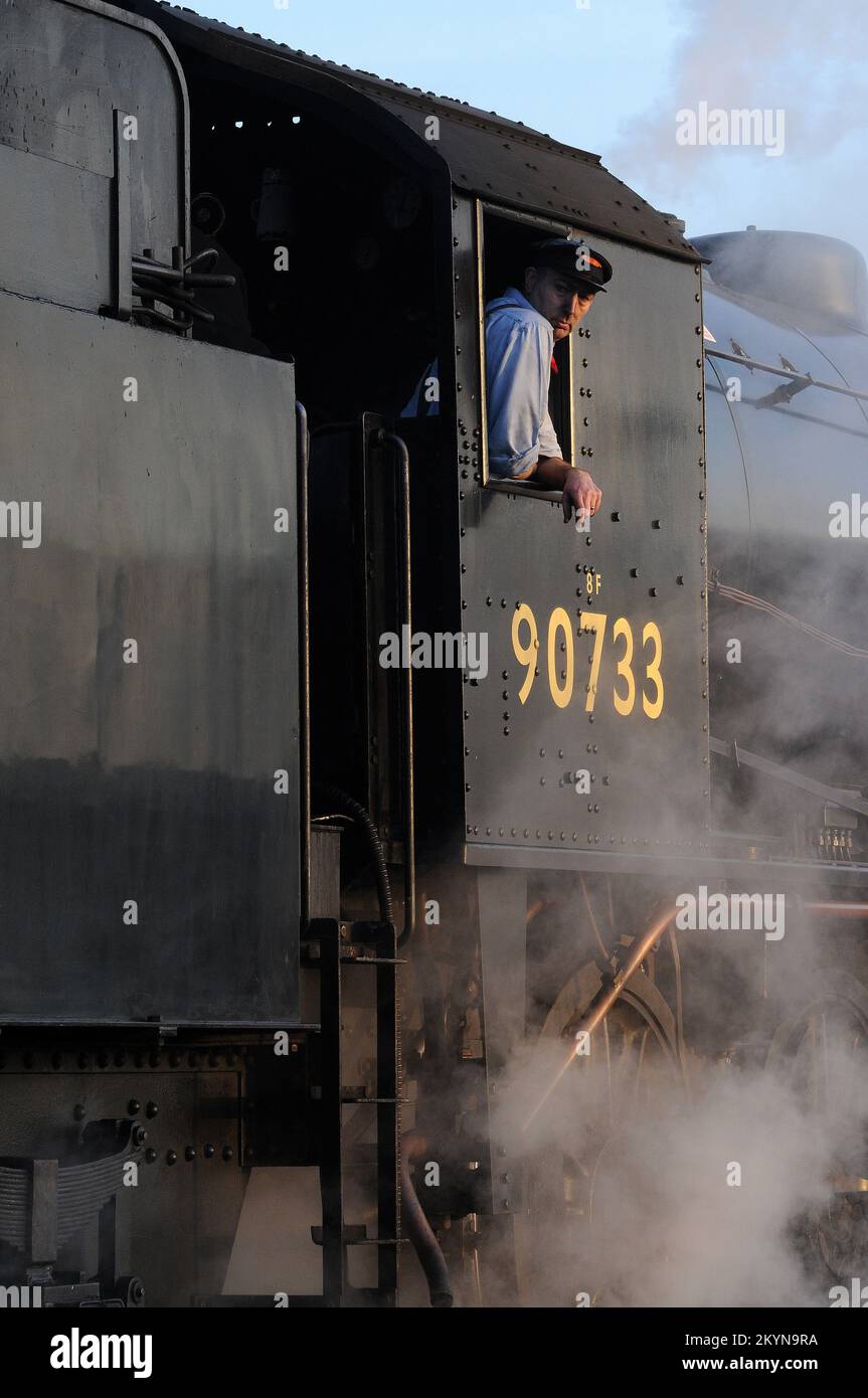 '90733' alla stazione di Kidderminster Town. Foto Stock