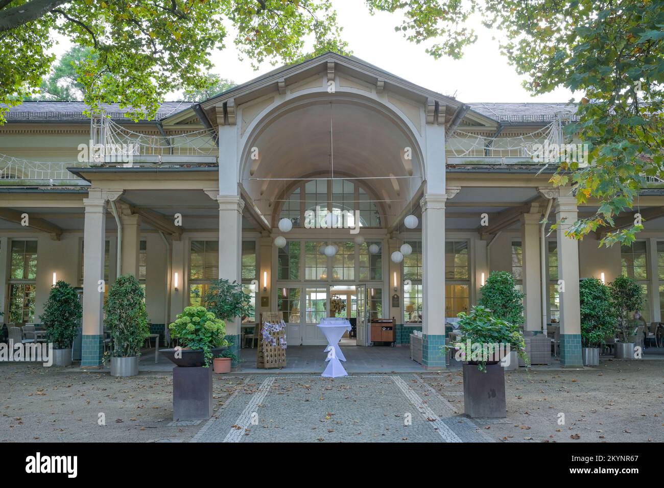 Ristorante Orangerie im Kurpark, Bad Homburg, Hessen, Deutschland Foto Stock