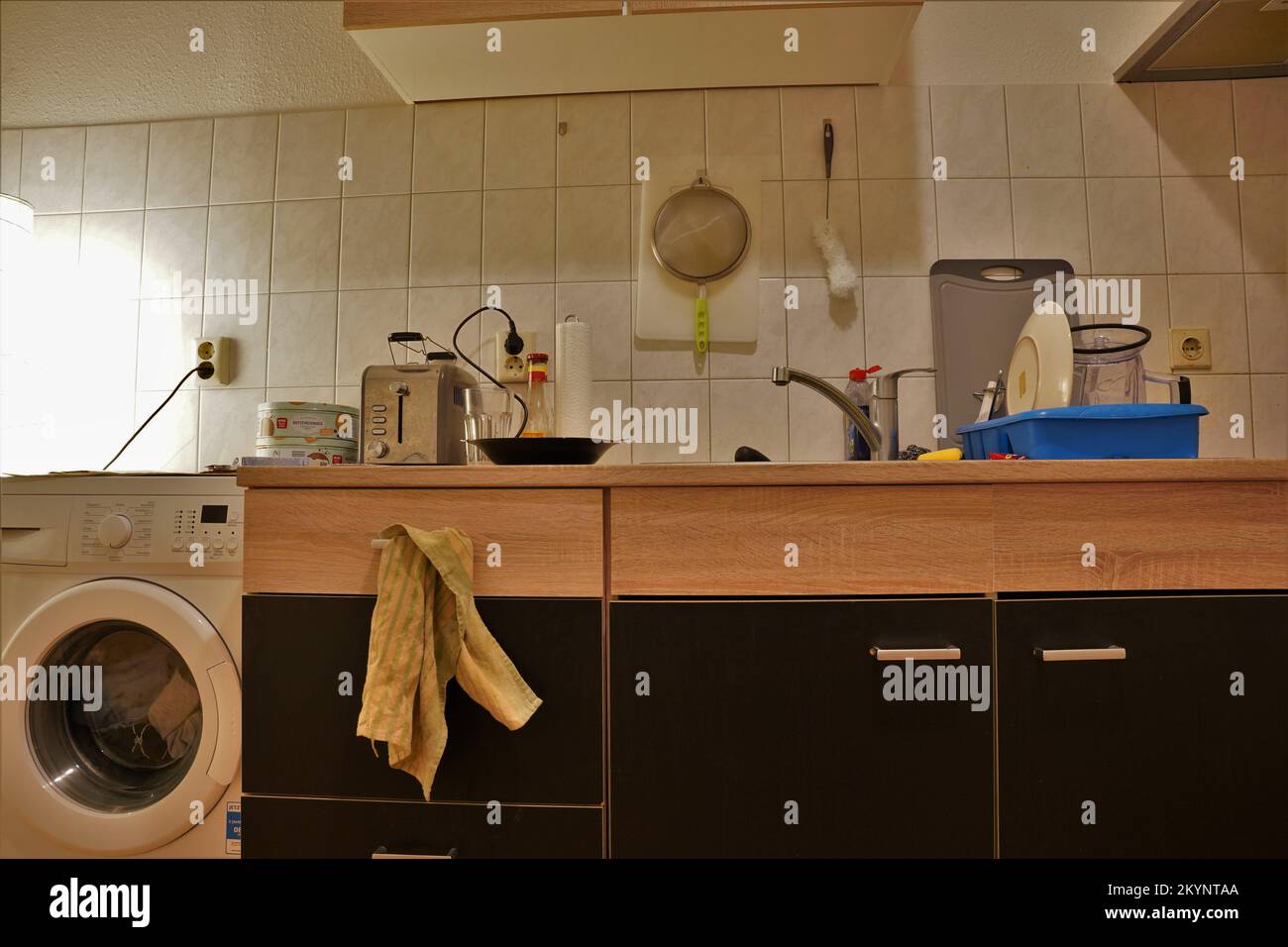 Cucina della classe operaia - fatelo da soli Foto Stock