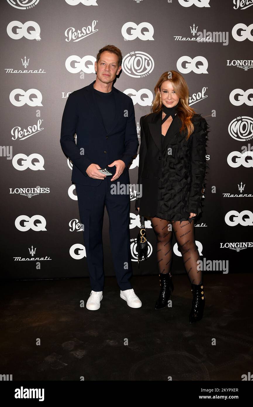 Milano, Italia. 02nd Dec, 2022. Milano, GQ Italia - festa degli uomini dell'anno - Guest Credit: Independent Photo Agency/Alamy Live News Foto Stock