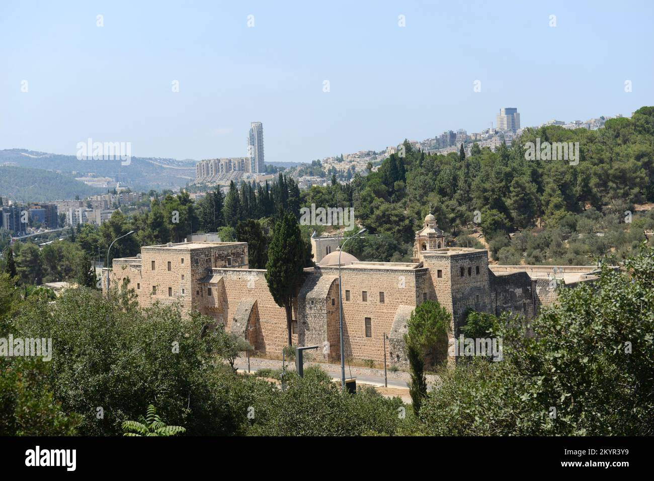 Monastero della Croce a Gerusalemme, Israele. Foto Stock