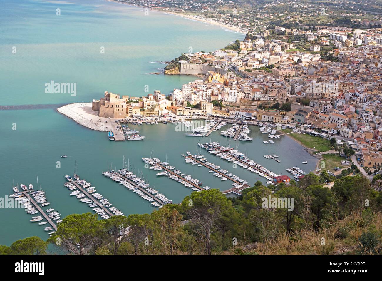 Castellamare del Golfo, Sicilia, Italia, Europa Foto Stock