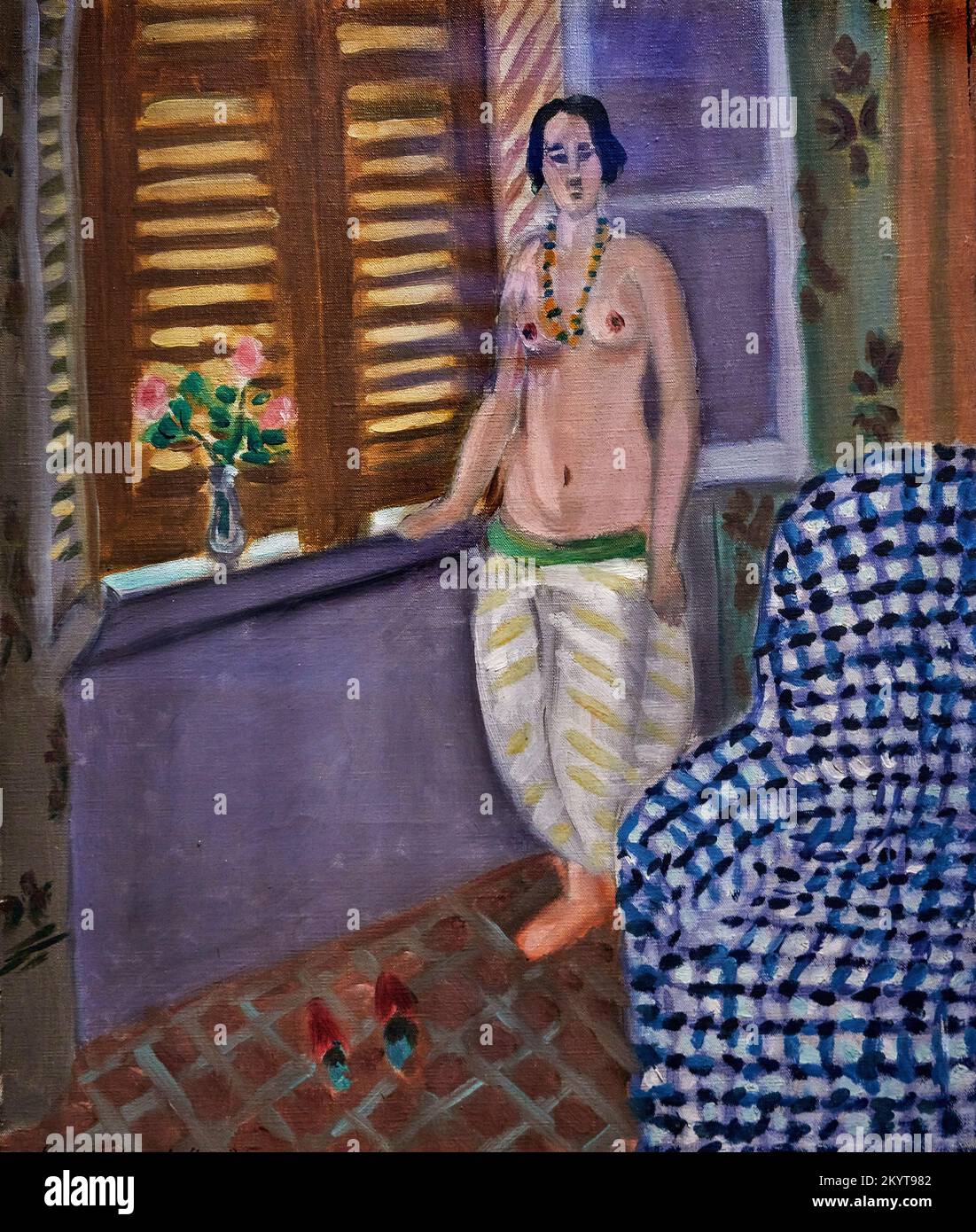 Odalisca - olio su tela - Henry Matisse - 1925 - Milano, Museo del Novecento Foto Stock