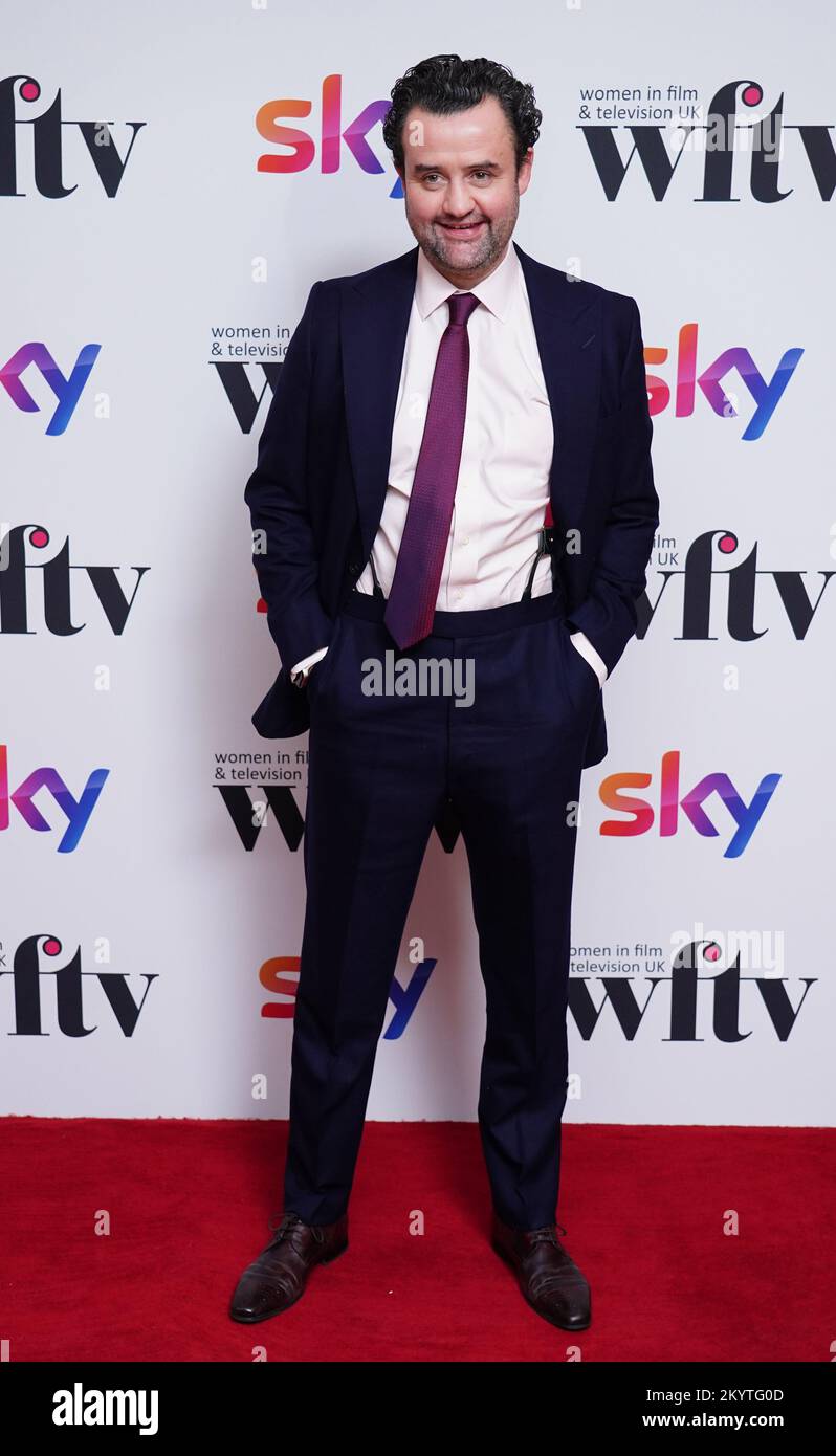 Daniel Mays partecipa ai Women in Film and TV Awards al London Hilton Park Lane, nel centro di Londra. Data immagine: Venerdì 2 dicembre 2022. Foto Stock