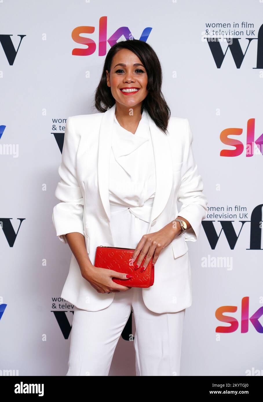 Jean Johansson partecipa al Women in Film and TV Awards al London Hilton Park Lane, nel centro di Londra. Data immagine: Venerdì 2 dicembre 2022. Foto Stock