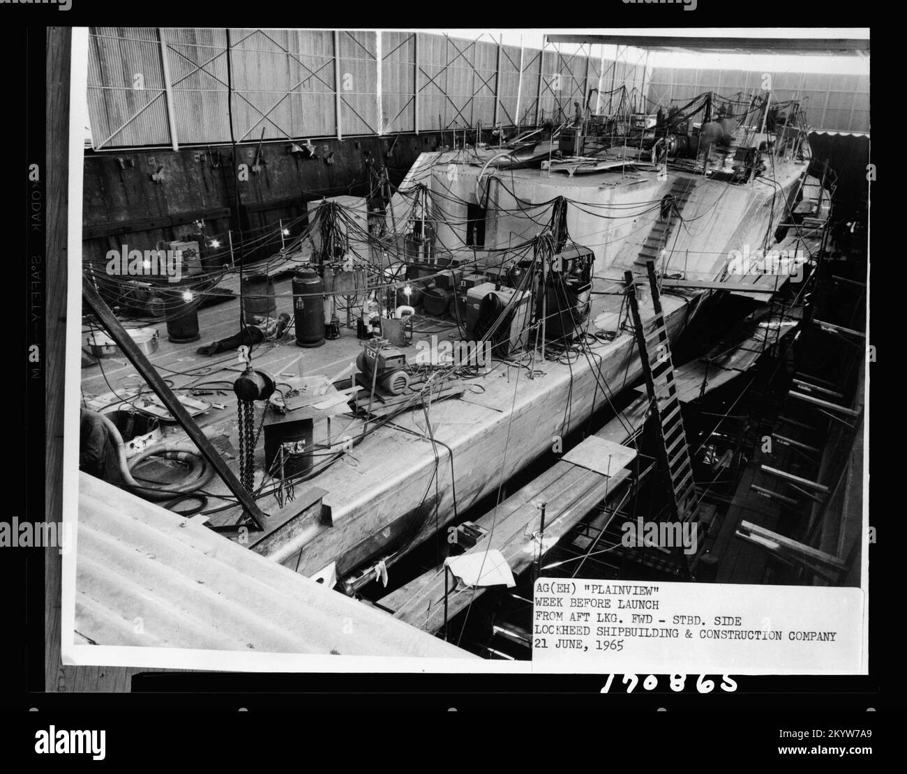 AGEH-1 Plainview , navi, Navali, Barche, Storia Navale, Navy Foto Stock