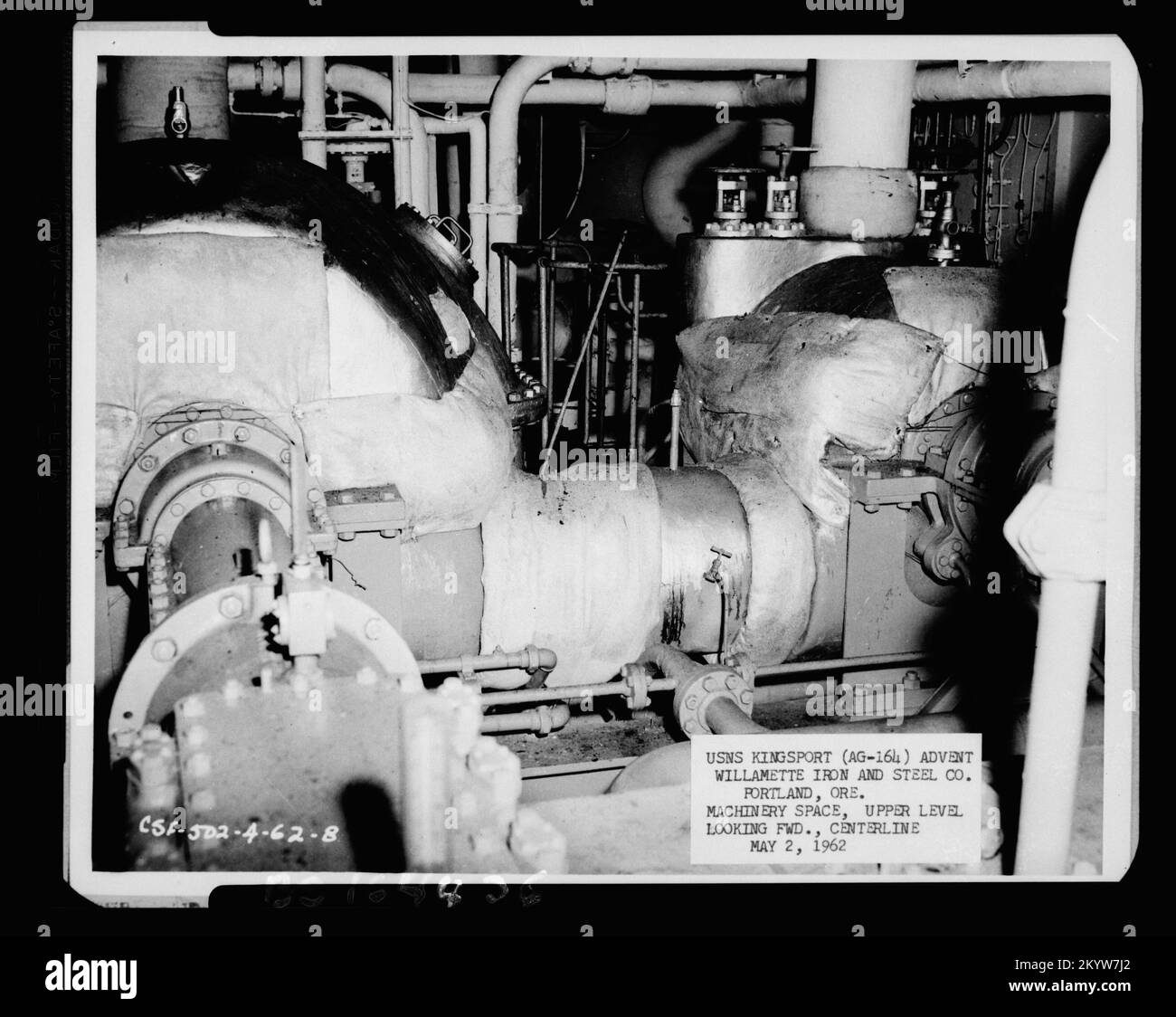 AG-164 USNS Kingsport , navi, Navali, Barche, Storia Navale, Navy Foto Stock