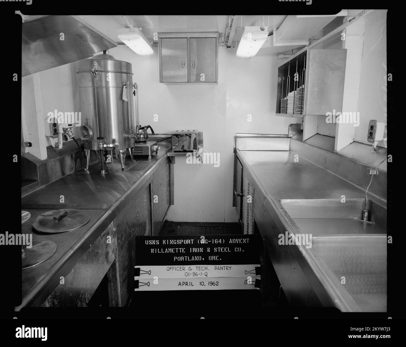 AG-164 USNS Kingsport , navi, Navali, Barche, Storia Navale, Navy Foto Stock
