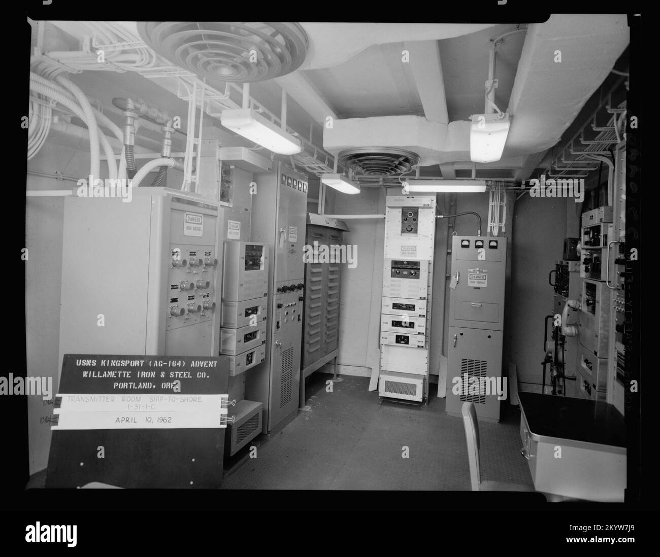 AG-164 USNS Kingsport , navi, Navali, Barche, Storia Navale, Navy Foto Stock