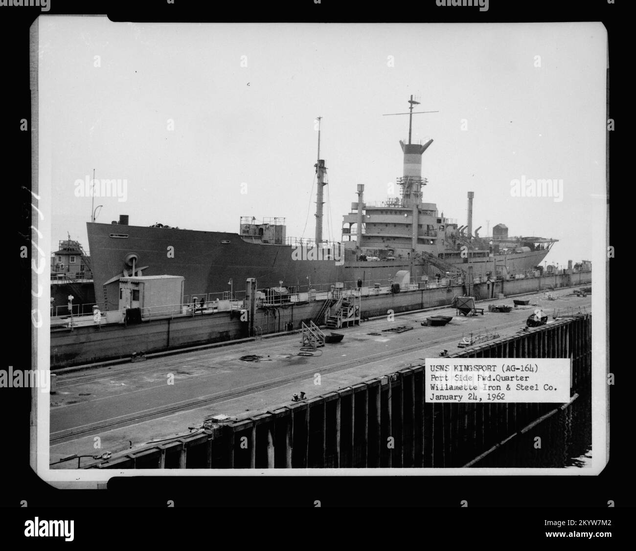 AG-164 USNS Kingsport , navi, Navali, Barche, Storia Navale, Navy Foto Stock