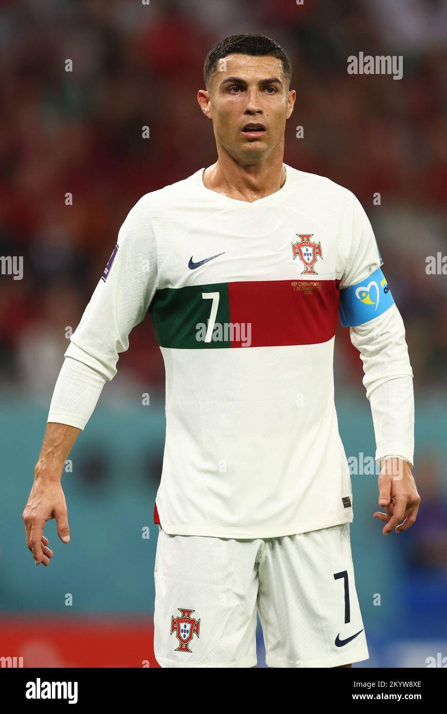 AR Rayyan, Qatar, 2nd dicembre 2022. Cristiano Ronaldo del Portogallo durante la partita della Coppa del mondo FIFA 2022 allo stadio Education City, Ar Rayyan. Il credito per le immagini dovrebbe essere: David Klein / Sportimage Credit: Sportimage/Alamy Live News Foto Stock