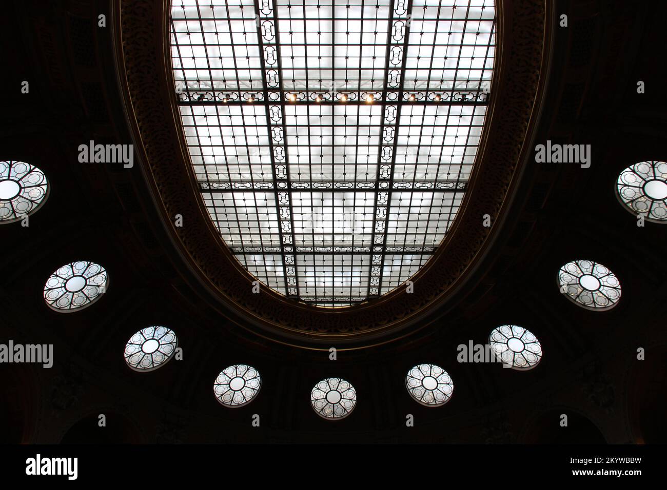 biblioteca nazionale francese (bnf richelieu) a parigi (francia) Foto Stock