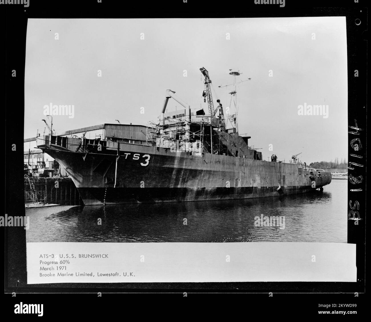 ATS-2-3 , navi, Navali, Barche, Storia Navale, Navy Foto Stock