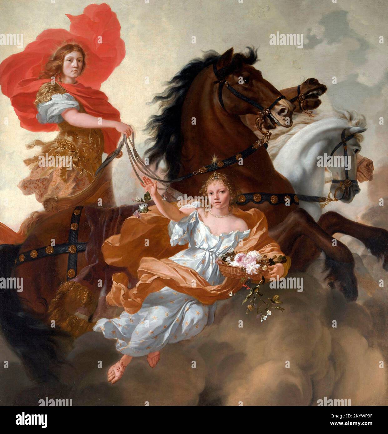 Apollo e Aurora di Gerard de Lairesse (1641-1711), olio su tela, 1671 Foto Stock