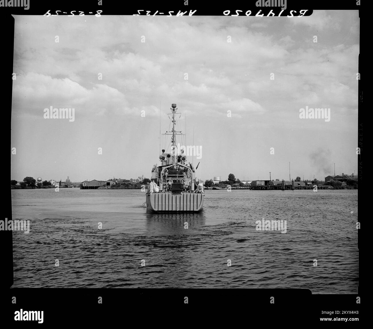 AMS-125 , navi, Navali, Barche, Storia Navale, Navy Foto Stock