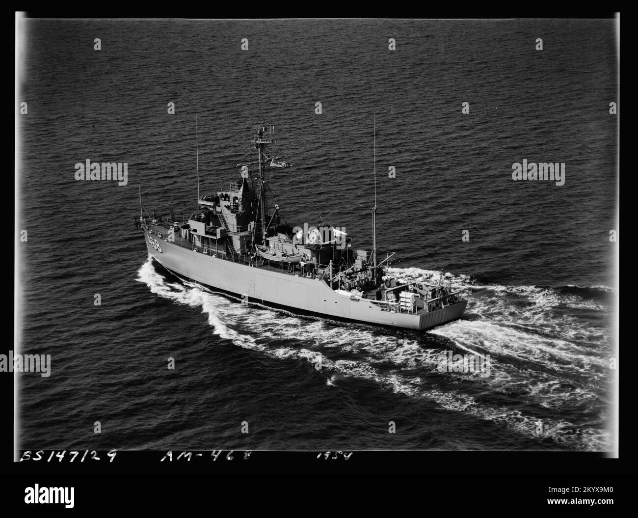 AM-468 e 469 e 423 e 421e470 e 471, navi, navi Navali, barche, storia navale, Navy Foto Stock
