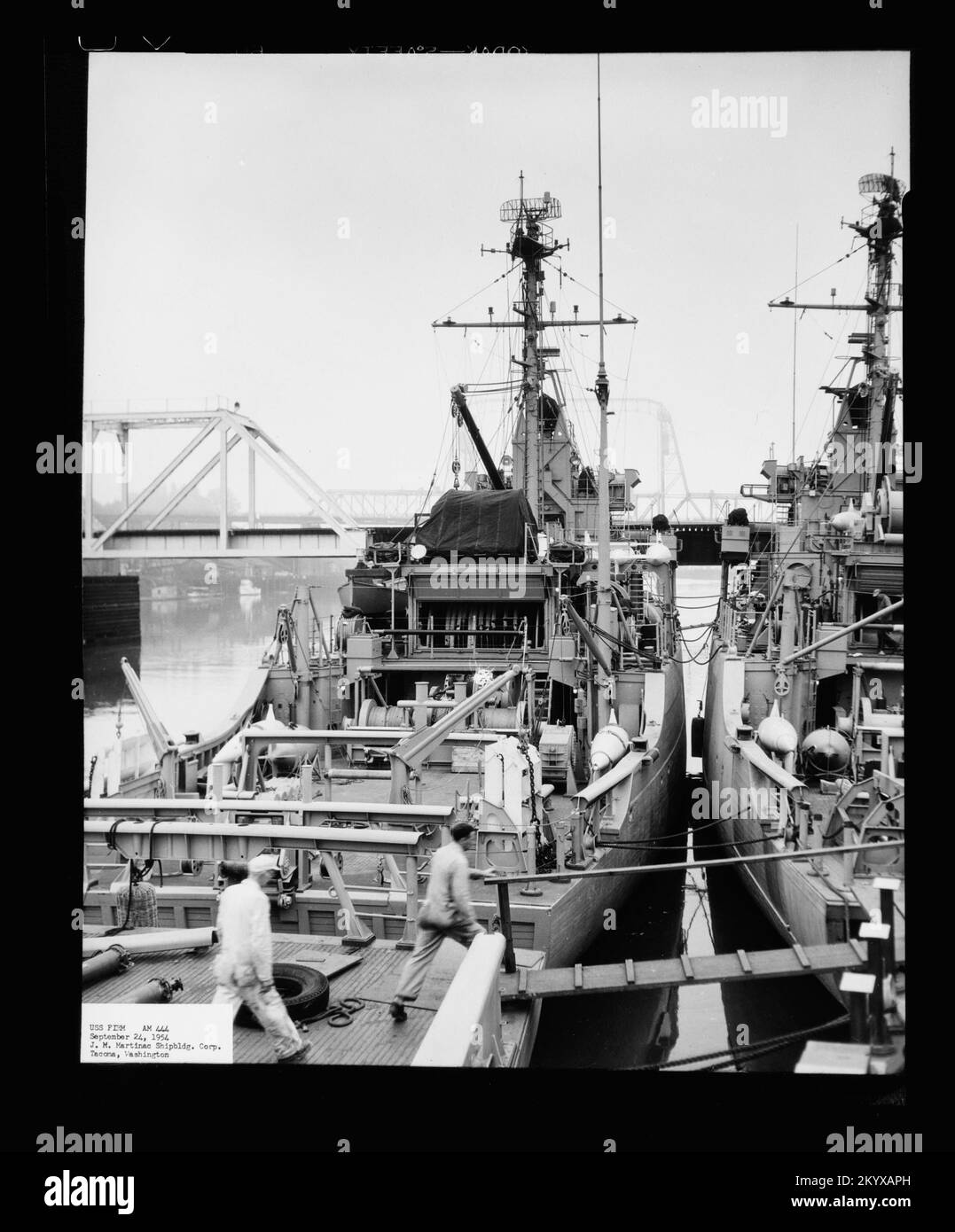 AM-445 Force , navi, Navali, Barche, Storia Navale, Navy Foto Stock