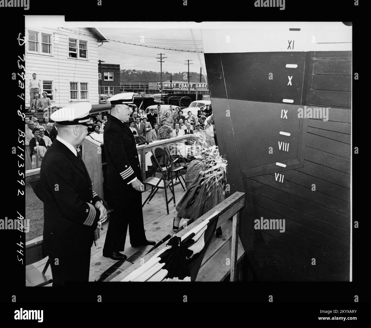 AM-445 Force , navi, Navali, Barche, Storia Navale, Navy Foto Stock
