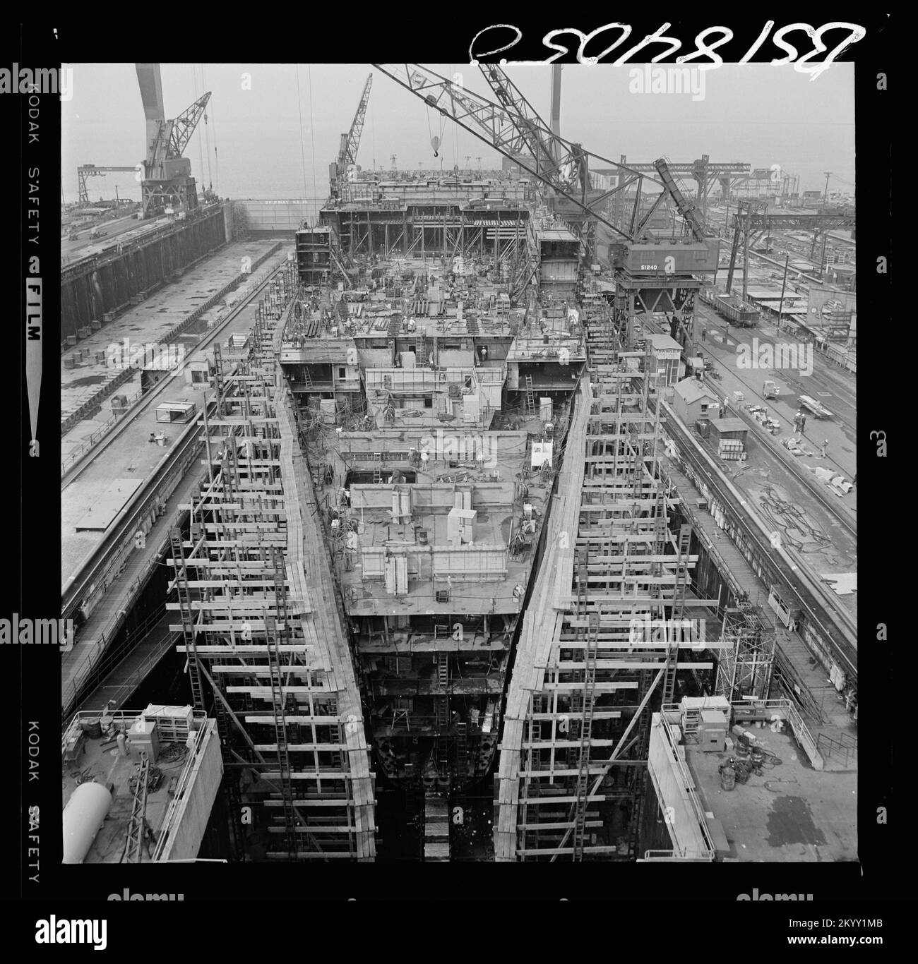 CVA(N) 68 Chester W. Nimitz , navi, Navali, Barche, Storia Navale, Navy Foto Stock