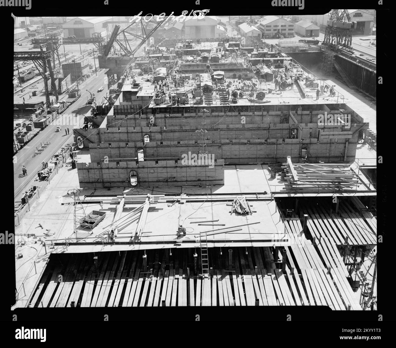 CVA(N) 68 Chester W. Nimitz , navi, Navali, Barche, Storia Navale, Navy Foto Stock