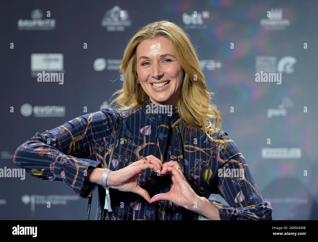 Andrea GERHARD, attrice, presentazione del German Sustainability Award il 2nd dicembre 2022 a Duesseldorf/Germania. Foto Stock