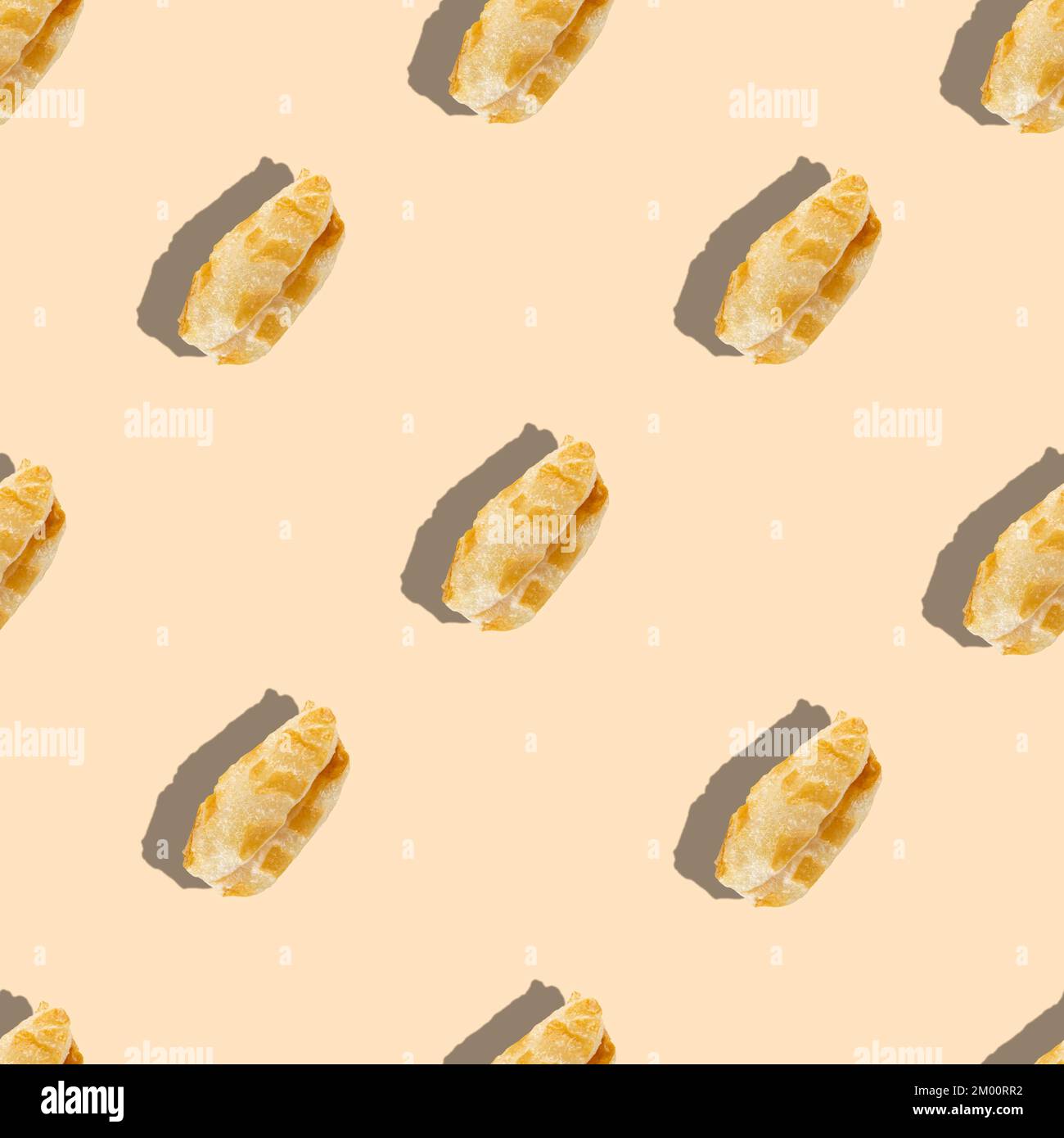 Motivo di riso fritto senza cuciture Foto Stock