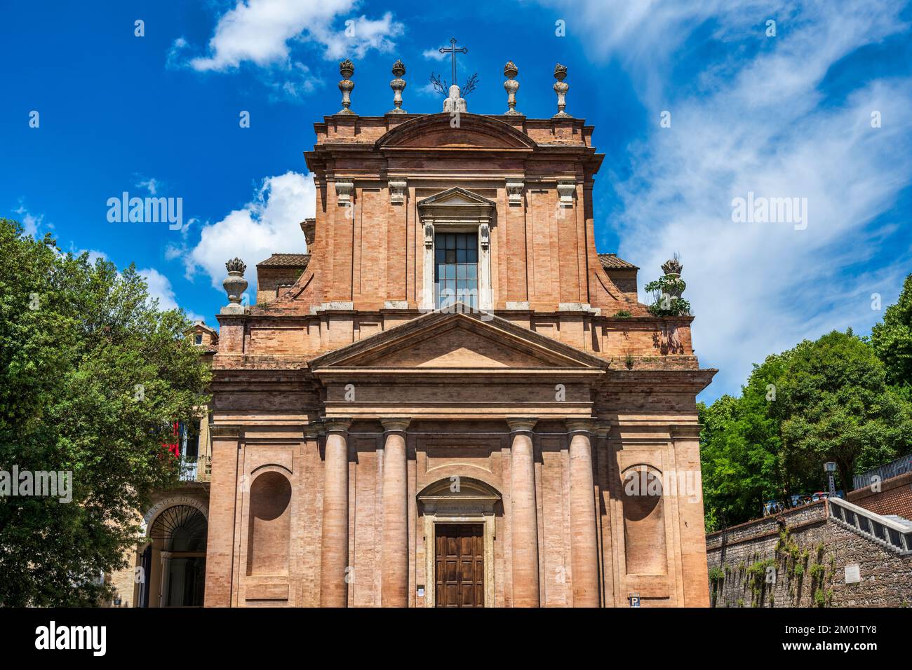 Chiesa di Olivanti su Plazza dell’Universita a Perugia, Umbria, Italia Foto Stock