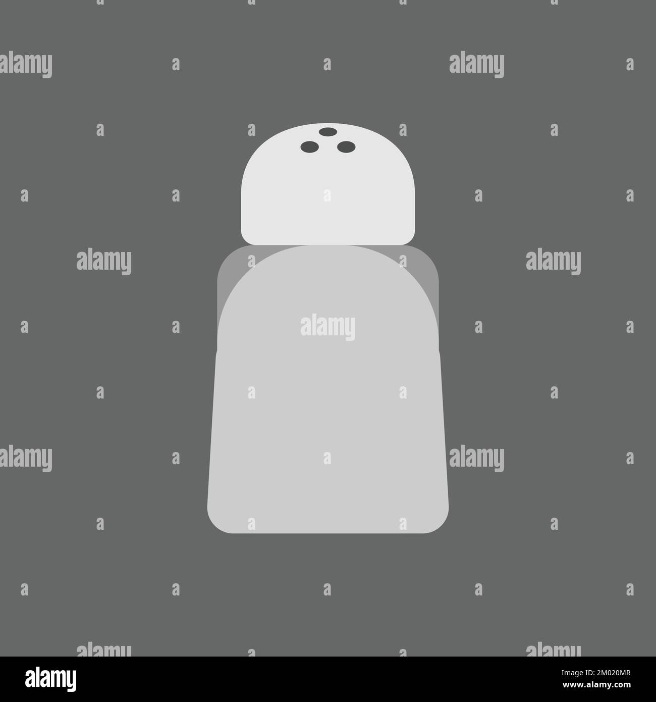 Icona del sale. Fast Food Concept, Cartoon di Sickle Vector icona per Web Design isolato su sfondo grigio - Vector. Illustrazione vettoriale Illustrazione Vettoriale