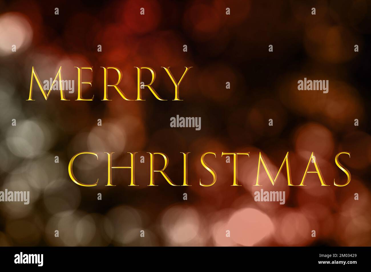Auguri di buon natale Foto Stock
