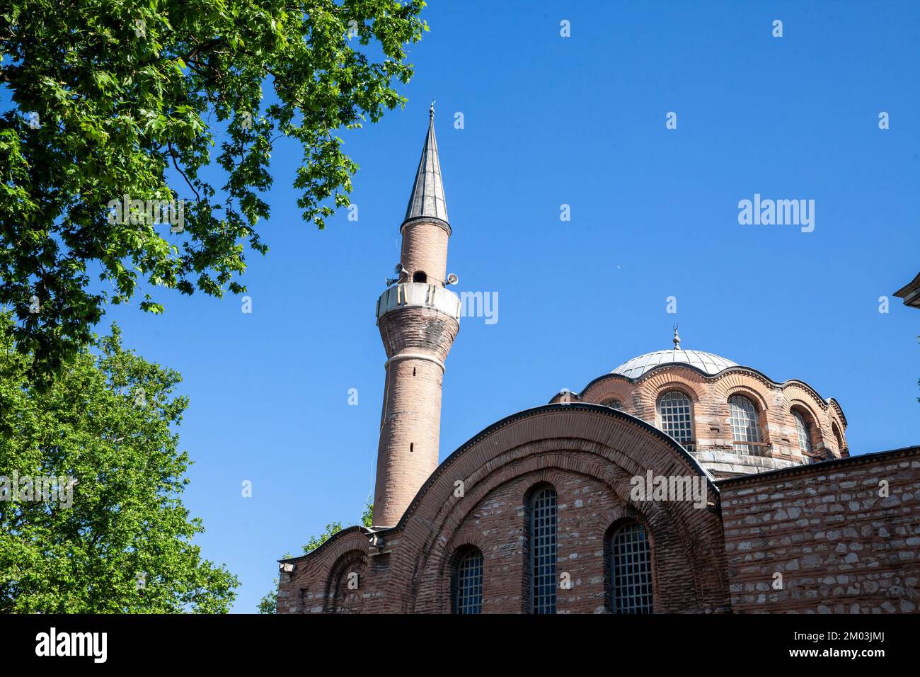 Foto della moschea di Kalenderhane camii a Istanbul, Turchia. La moschea di Kalenderhane è un'ex chiesa ortodossa di Istanbul, trasformata in moschea Foto Stock